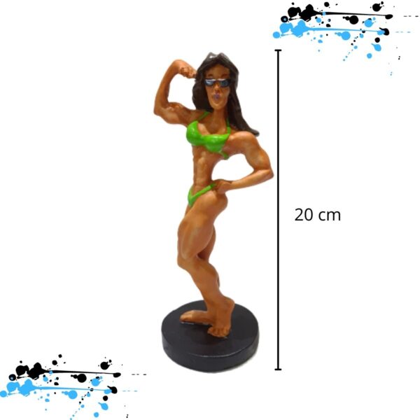 Boneco Mulher Fisiculturista P.