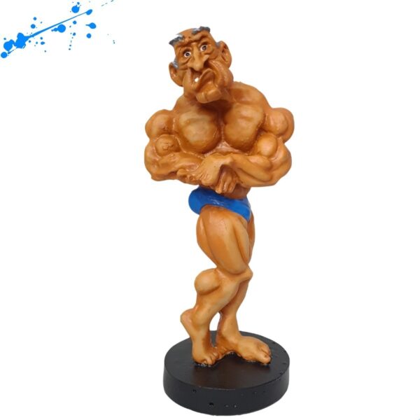 Boneco Idoso Fisiculturista