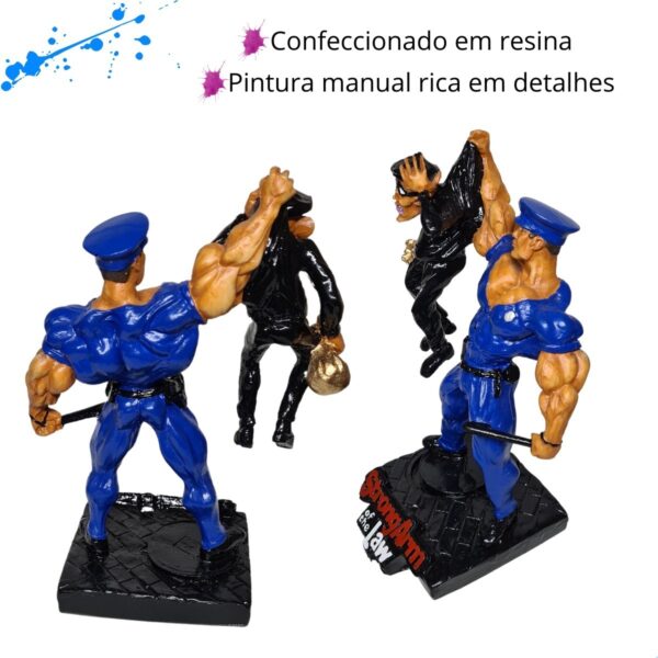 Boneco Policia e Ladrão