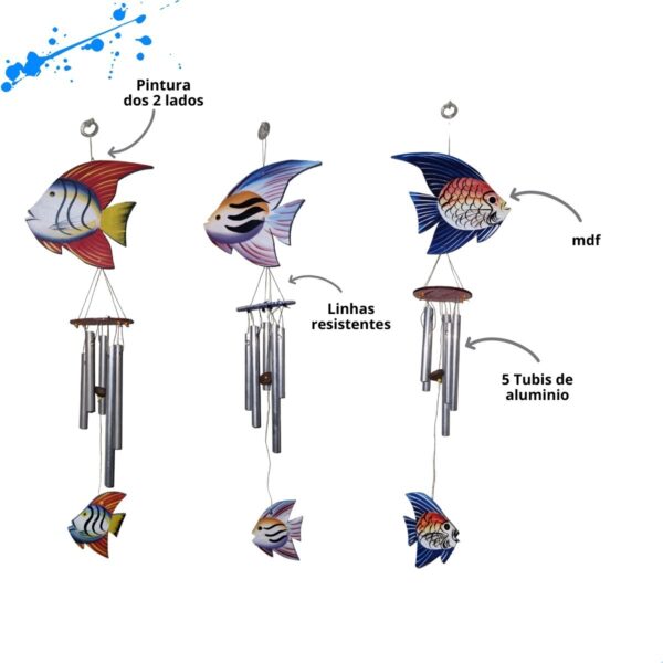 Mensageiro Peixes Variados