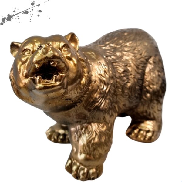 Urso Wall Street - Ouro