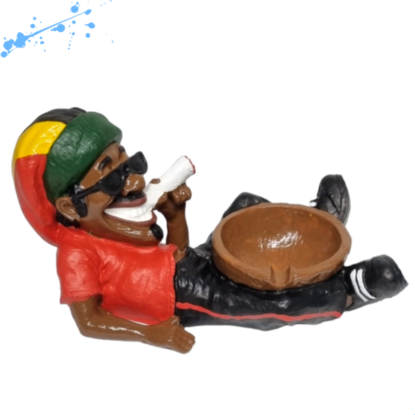 Cinzeiro Bob Marley Deitado Coco