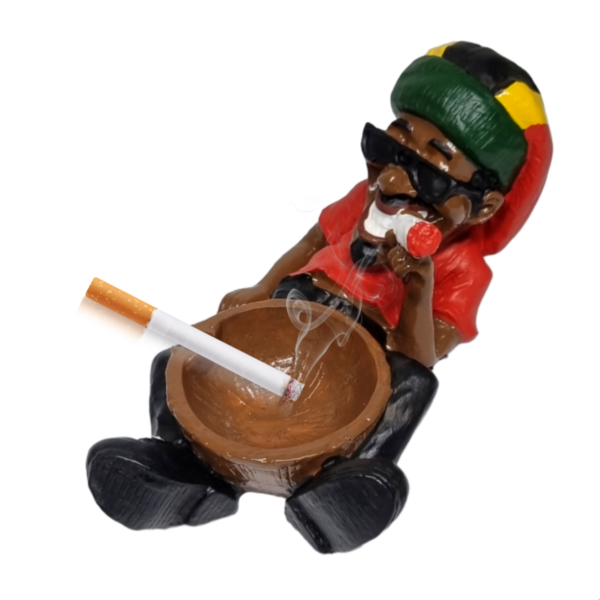 Cinzeiro Bob Marley Deitado Coco