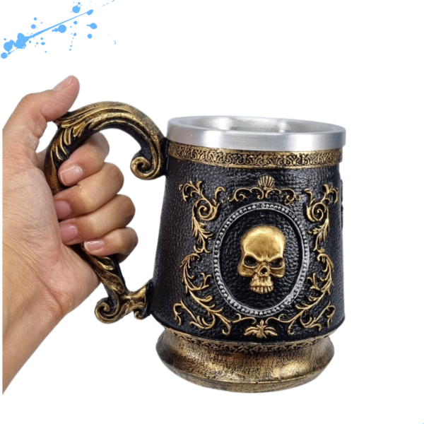 Caneca Cranio Caveira 500ML - G