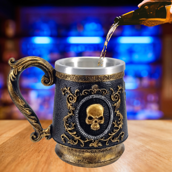 Caneca Cranio Caveira 500ML - G