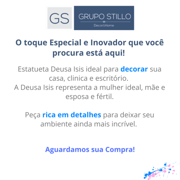 Isis em Pé - Ouro