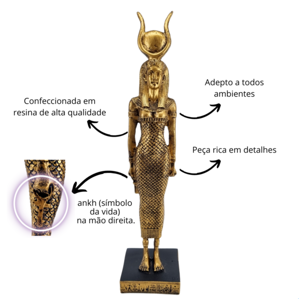 Isis em Pé - Ouro
