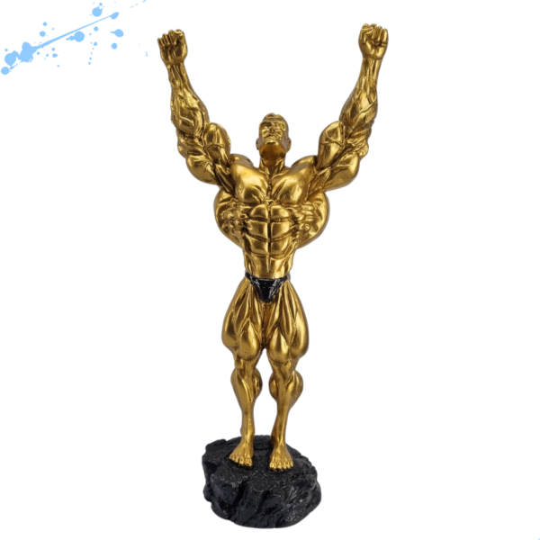 Boneco Vencedor dourado