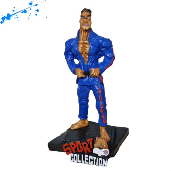 Boneco Jiu Jitsu azul