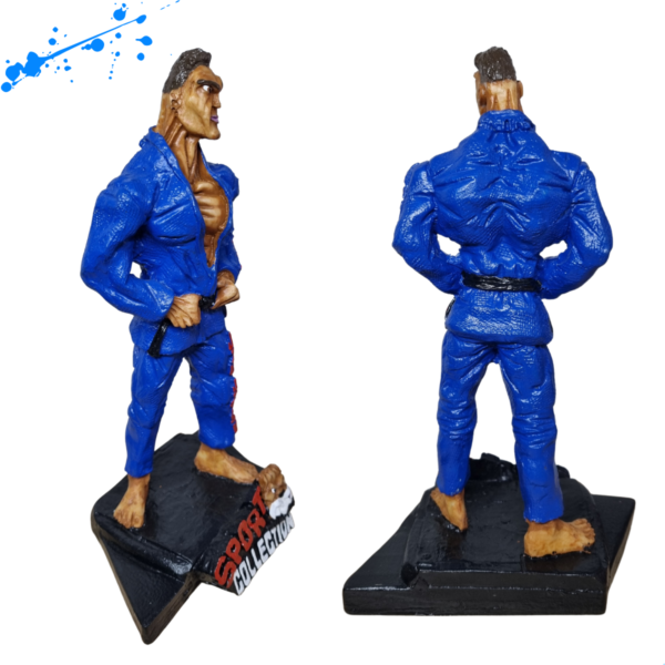 Boneco Jiu Jitsu azul