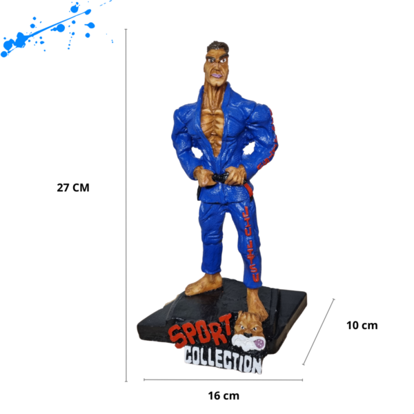 Boneco Jiu Jitsu azul