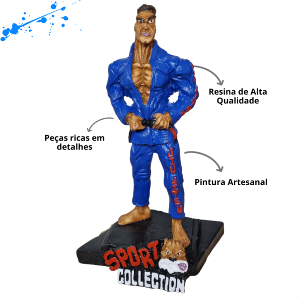 Boneco Jiu Jitsu azul