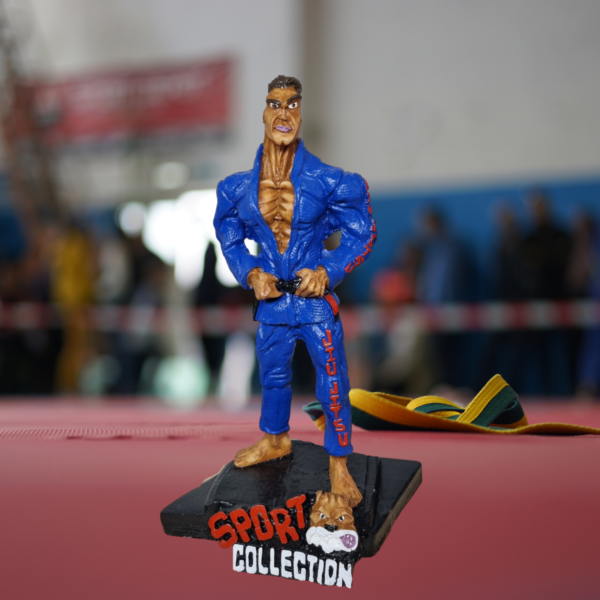 Boneco Jiu Jitsu azul
