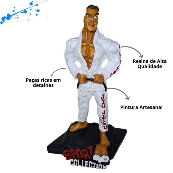 Boneco Jiu Jitsu Branco