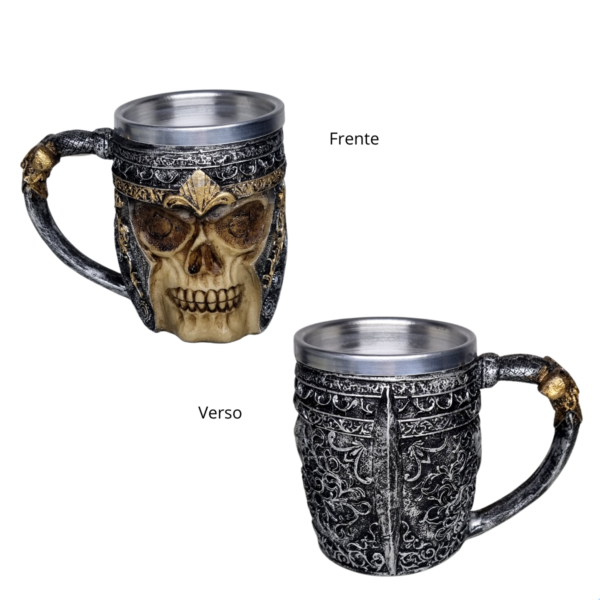 Caneca Caveira Vicking