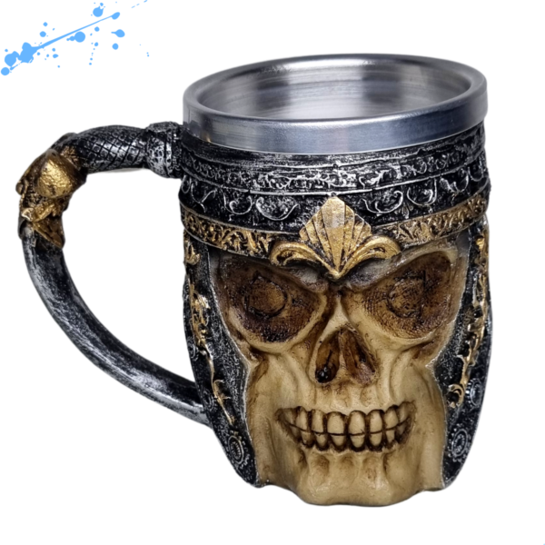 Caneca Caveira Vicking