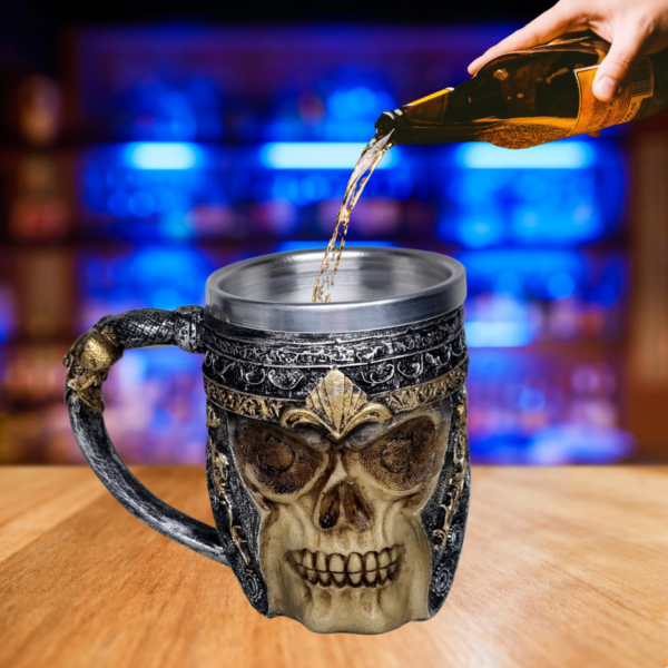 Caneca Caveira Vicking