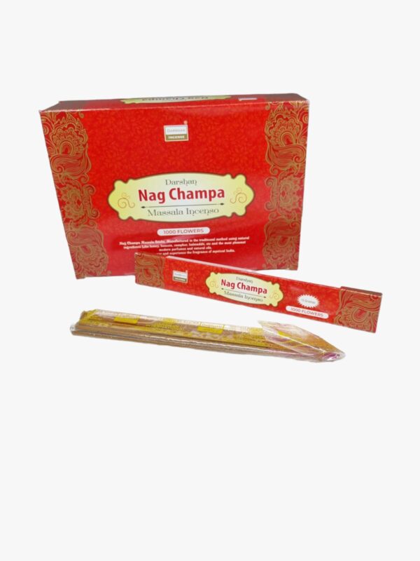 Incenso Vareta Darshan Nag Champa 1000 Florwers