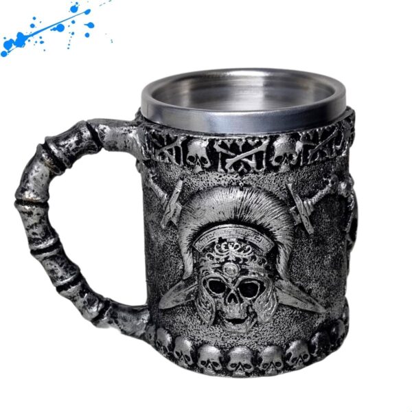 Caneca Pirata prata