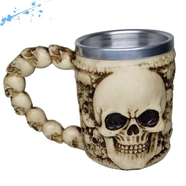 Caneca Caveira Alça Caveirinha