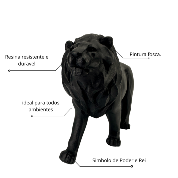 Estatueta Leão Mini PP