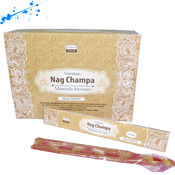 Incenso Vareta Darshan Nag Champa Palo Santo