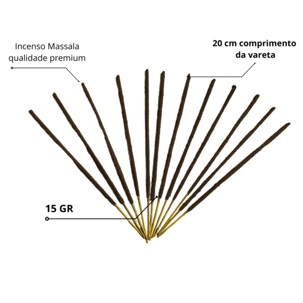 Incenso Vareta Massala Darshan Natural Herbs LANÇAMENTO NOVA ESSÊNCIA