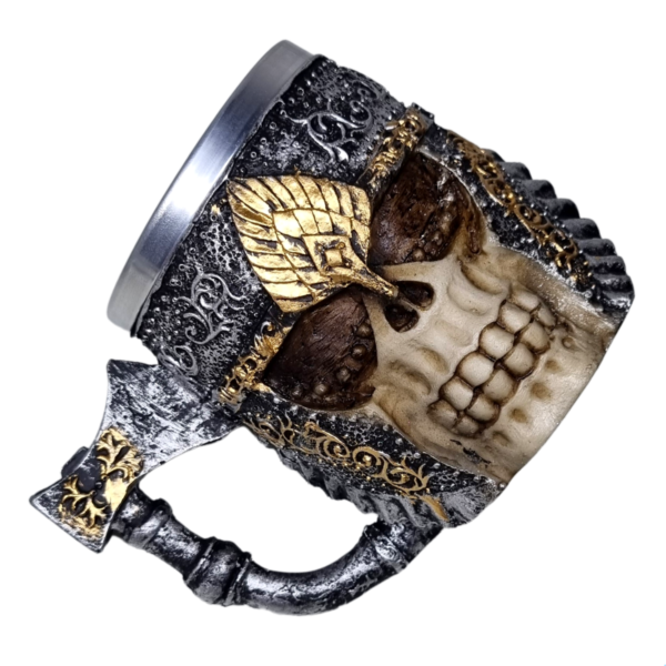 Caneca Caveira Medieval Machado