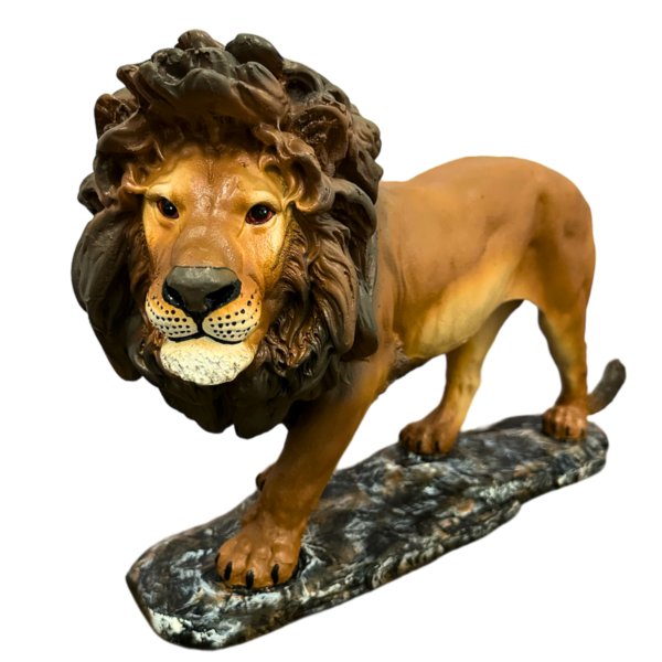 Estatueta Leão Grande em Resina