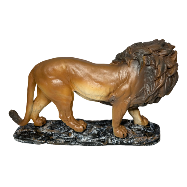 Estatueta Leão Grande em Resina