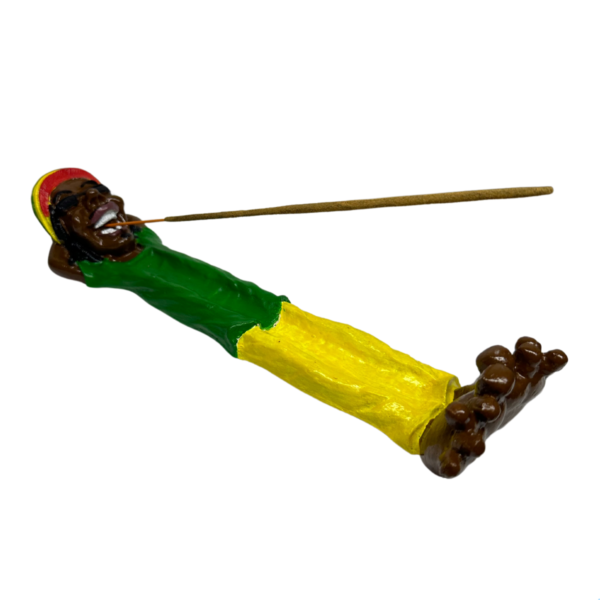 Incensário Vareta Bob Pesão Verde e Amarelo
