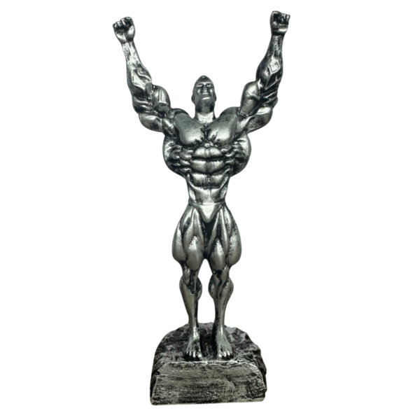 Estatueta Vencedor Miniatura Troféu Academia prata