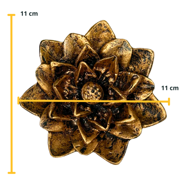 Incensário Vareta Flor de Lótus MM Bronze