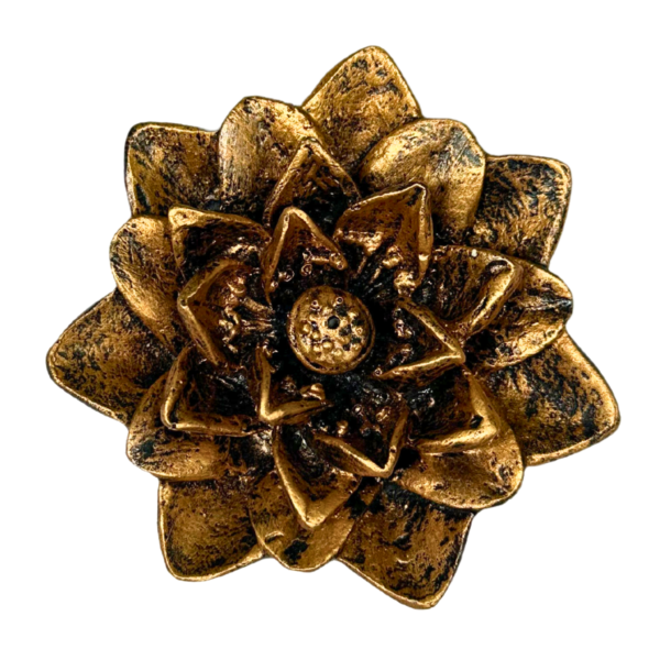 Incensário Vareta Flor de Lótus MM Bronze