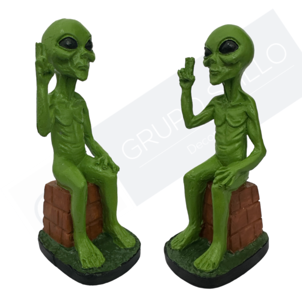 Estatueta Et Sentado Paz