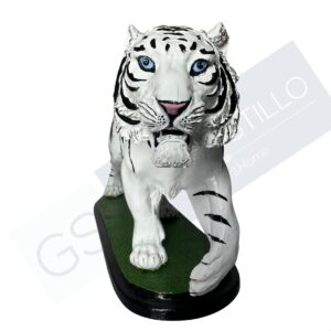 Estatueta Tigre Branco