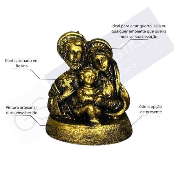 Estatueta Sagrada Familia
