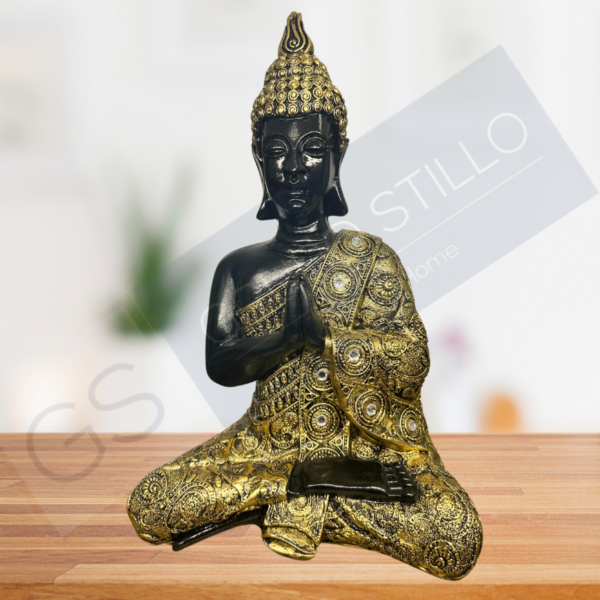Estatueta Buda Hindu GG Oco com Pedras