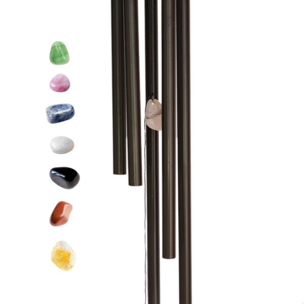 Mensageiro Metal Mm com Pedra Folha
