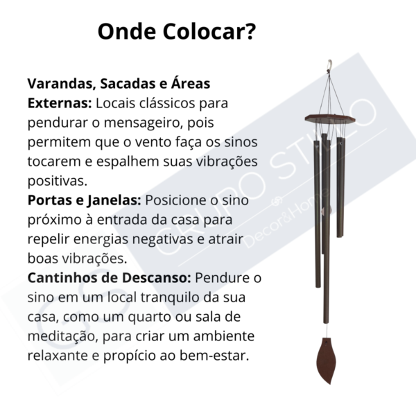 Mensageiro Metal Mm com Pedra Folha