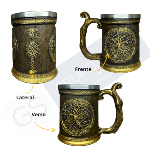 Caneca Chopp Cerveja Arvore da Vida