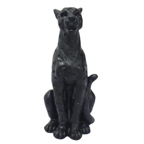 Estatueta Pantera Sentada 11 cm