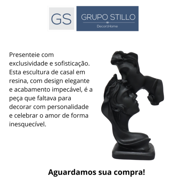 Estatueta Casal Namorados