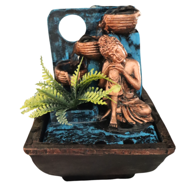 Fonte 3 Quedas Jarrinho Buda - Azul