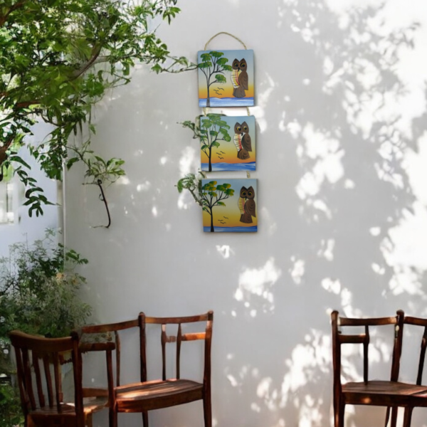 Quadro de coruja MDF