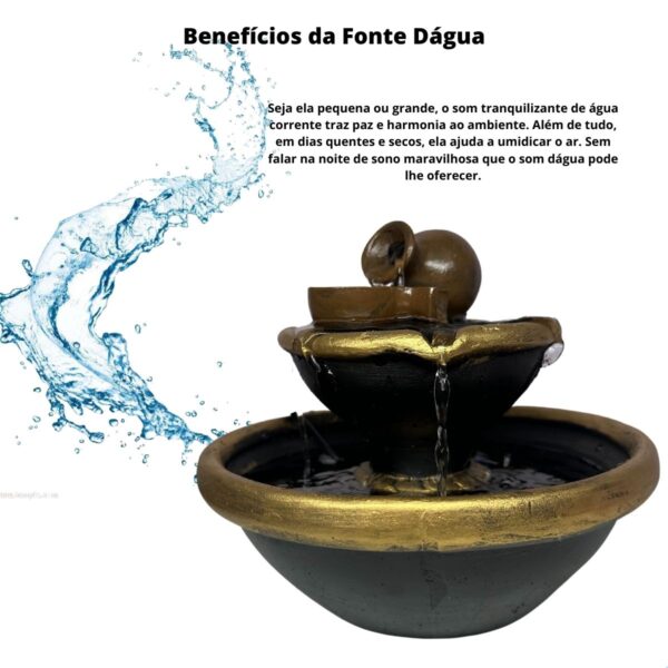 Fonte de Água Cascata Jarro Grego