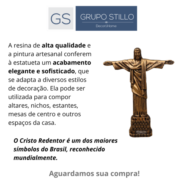 Estatueta Cristo Redendor