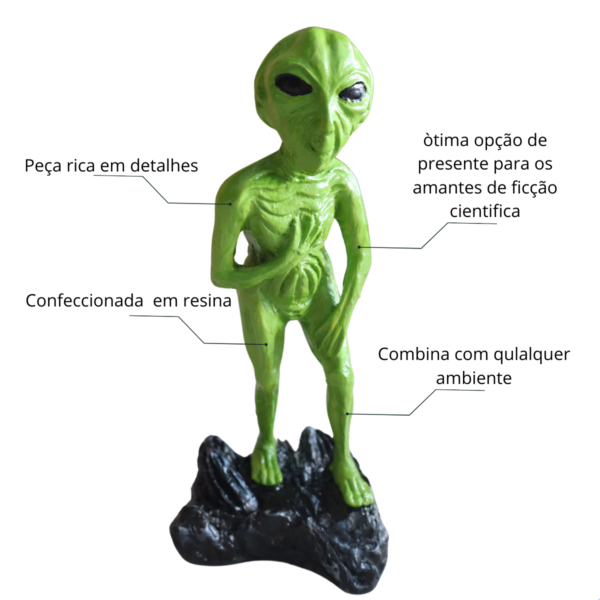 Et Alienigena em Pé
