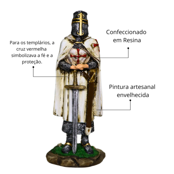 Estatueta Guerreiro Templário