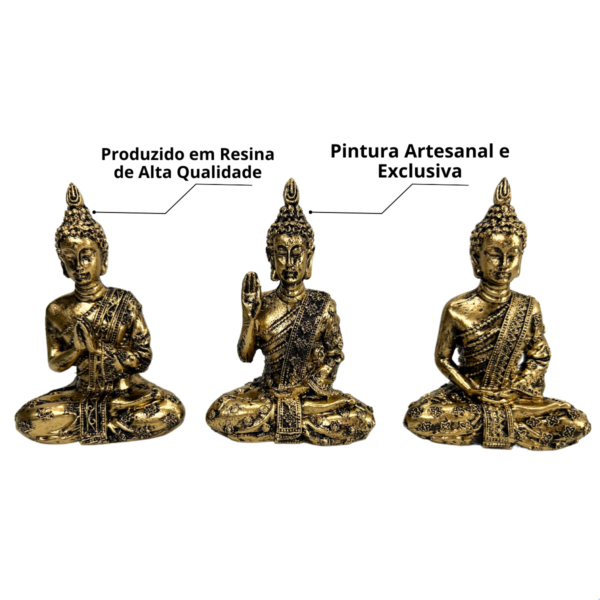 Trio Hindu 3 Posições - Ouro